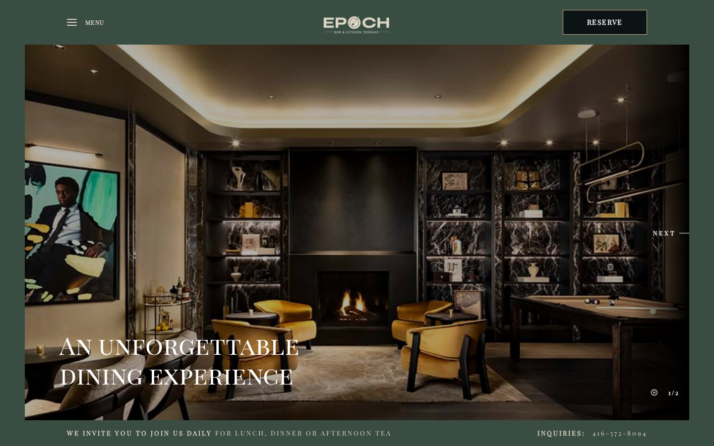 Epoch Bar & Kitchen Terrace
