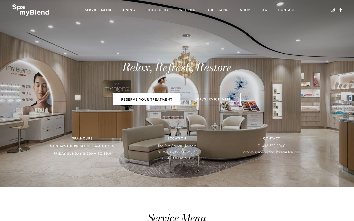 SpaMyBlend Toronto